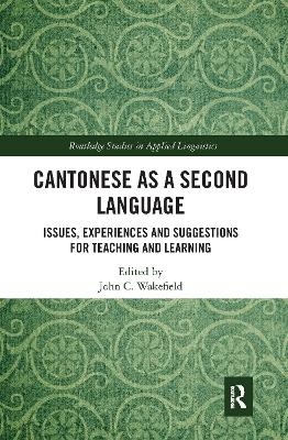 Cantonese as a Second Language - 