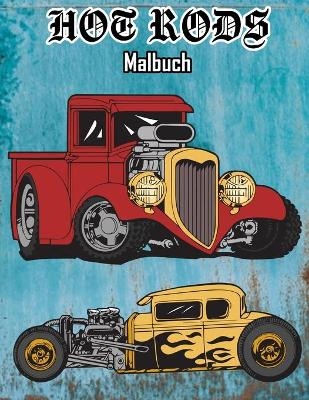 Hot Rods Malbuch -  Osam Colors