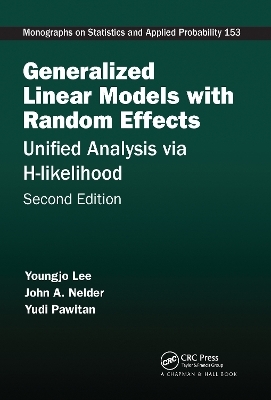Generalized Linear Models with Random Effects - Youngjo Lee, John A. Nelder, Yudi Pawitan