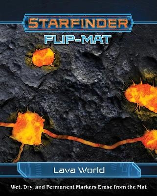Starfinder Flip-Mat: Lava World - Damien Mammoliti