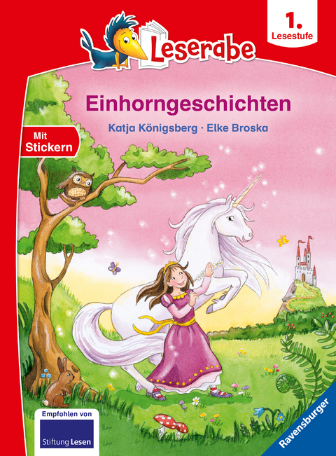 Leserabe 1. Lesestufe - Einhorngeschichten - Katja Königsberg