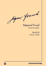 Gesamtausgabe (SFG), Band 20 - Sigmund Freud