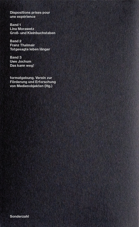 Dispositions prises pour une exp&eacute;rience