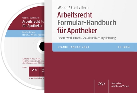 Arbeitsrecht Formular-Handbuch f&uuml;r Apotheker - 