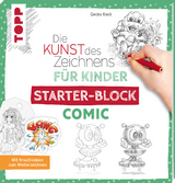 Die Kunst des Zeichnens f&uuml;r Kinder Starter-Block - Comic - Gecko Keck