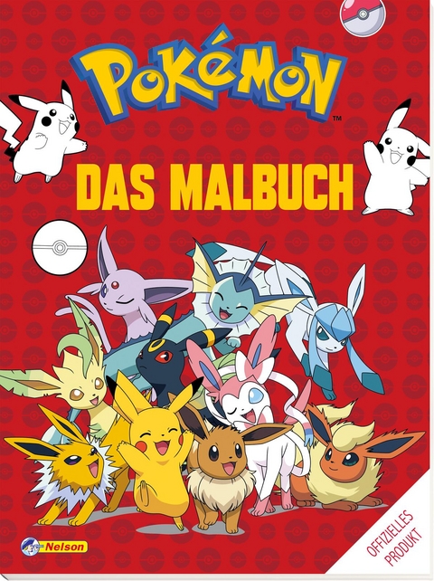 Pok&eacute;mon Activity-Buch: Das Malbuch