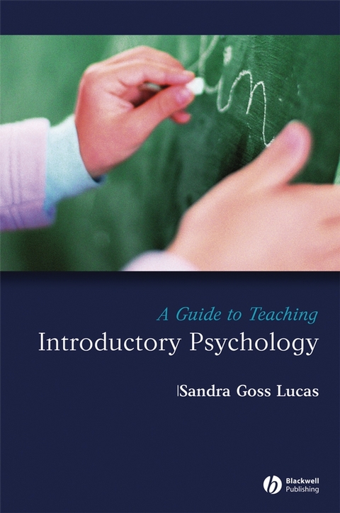 A Guide to Teaching Introductory Psychology - Sandra Goss Lucas