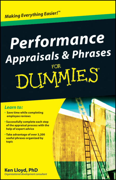 Performance Appraisals and Phrases For Dummies -  Ken Lloyd