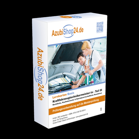 Lernkarten Kraftfahrzeugtechnikmeister Teil 3 - Michaela Rung-Kraus