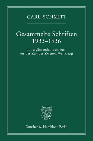 Gesammelte Schriften 1933–1936.