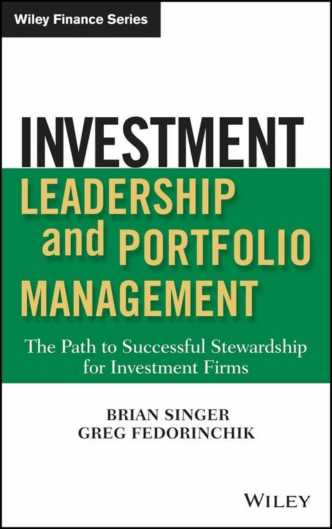 Investment Leadership and Portfolio Management - Brian Singer, Greg Fedorinchik