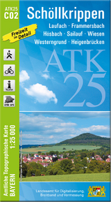 ATK25-C02 Schöllkrippen (Amtliche Topographische Karte 1:25000) - 