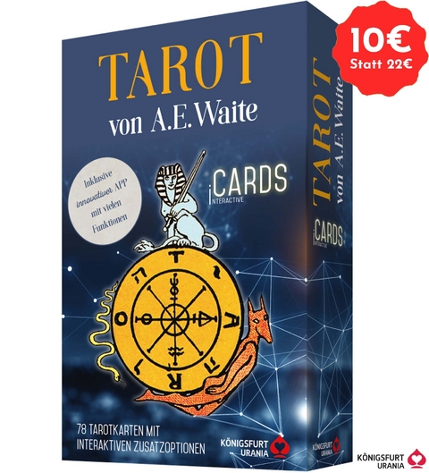 Tarot von A.E. Waite, Tarotkarten - Arthur Edward Waite, Hajo Banzhaf, Noemi Christoph