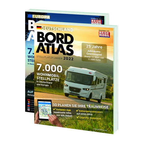 Bordatlas Stellplatzf&uuml;hrer 2022