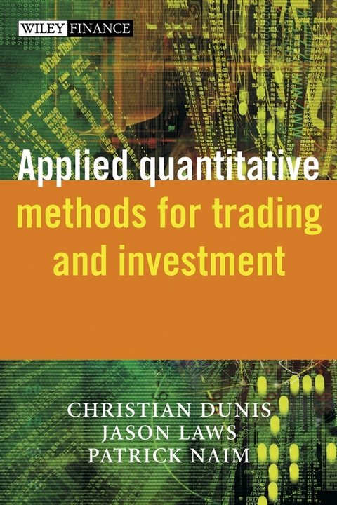 Applied Quantitative Methods for Trading and Investment - 