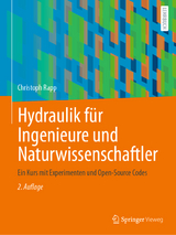 Hydraulik für Ingenieure und Naturwissenschaftler - Rapp, Christoph