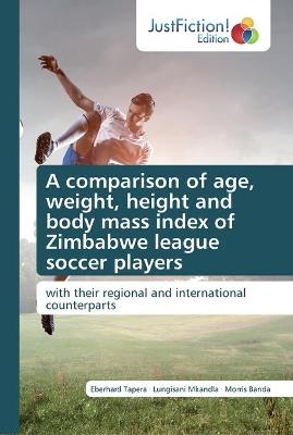 A comparison of age, weight, height and body mass index of Zimbabwe league soccer players - Eberhard Tapera, Lungisani Mkandla, Morris Banda
