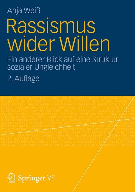 Rassismus wider Willen - Anja Wei&szlig;