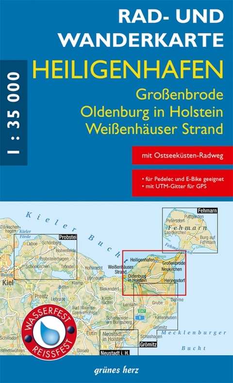 Rad- und Wanderkarte Heiligenhafen
