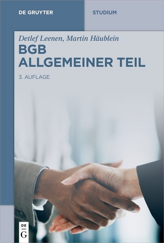 BGB Allgemeiner Teil