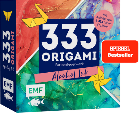 333 Origami &ndash; Farbenfeuerwerk: Alcohol Ink