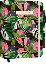 Bullet Journal "Jungle Pink" mit original Tombow TwinTone Dual-Tip Marker 33 black