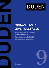 Duden – Sprachliche Zweifelsfälle - Dudenredaktion; Hennig, Mathilde; Hennig, Mathilde; Schneider, Jan Georg; Osterwinter, Ralf; Steinhauer, Anja