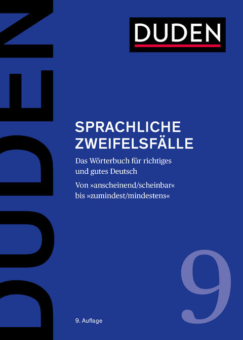 Duden &ndash; Sprachliche Zweifelsf&auml;lle - Mathilde Hennig, Jan Georg Schneider, Ralf Osterwinter, Anja Steinhauer