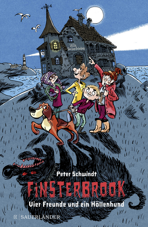 Finsterbrook - Vier Freunde und ein H&ouml;llenhund - Peter Schwindt