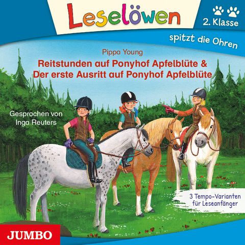Reitstunden auf Ponyhof Apfelblüte & Der erste Ausritt auf Ponyhof Apfelblüte - Pippa Young