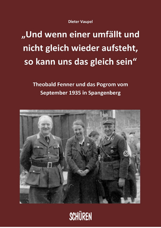 „Und wenn einer umfällt und nicht gleich wieder aufsteht, so kann uns das gleich sein“
