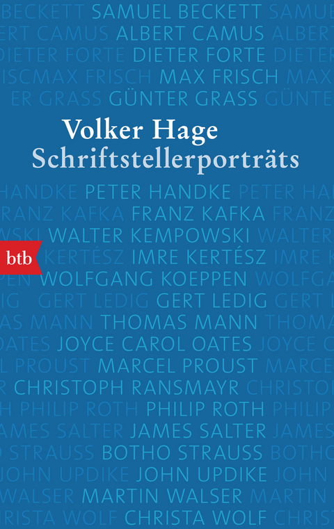 Schriftstellerportr&auml;ts - Volker Hage