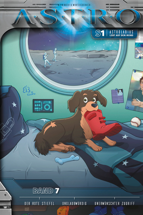 Astrolabius lebt auf dem Mond - Band 7 - Martin Wintersberger, Manuela Wieninger
