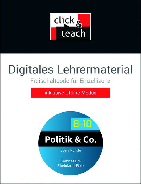 Politik & Co. &ndash; Rheinland-Pfalz - neu / Politik & Co. RLP click & teach Box - neu - Susanne Als, Christian Fringes, Philippe Hillenbrand, Markus M&uuml;ller, Michael Sauer, Torsten Schreier