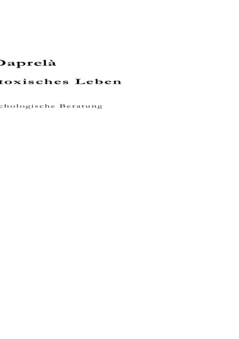 Burn-out oder Bore-out - Sonja Daprel&agrave;