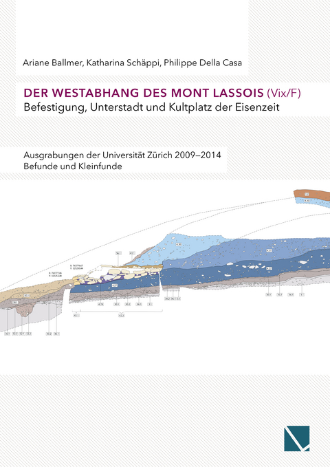 Der Westabhang des Mont Lassois (Vix / F) | Befestigung, Unterstadt und Kultplatz der Eisenzeit - Arianne Ballmer, Katharina Sch&auml;ppi, Philippe Della Casa