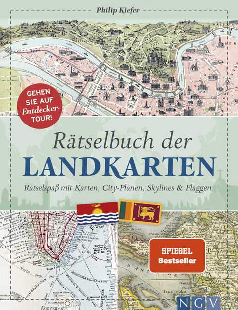 R&auml;tselbuch der Landkarten - Philip Kiefer