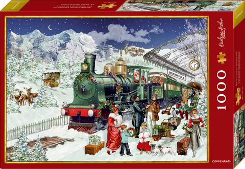 Boxpuzzle Nostalgische Eisenbahn (1000 Teile)