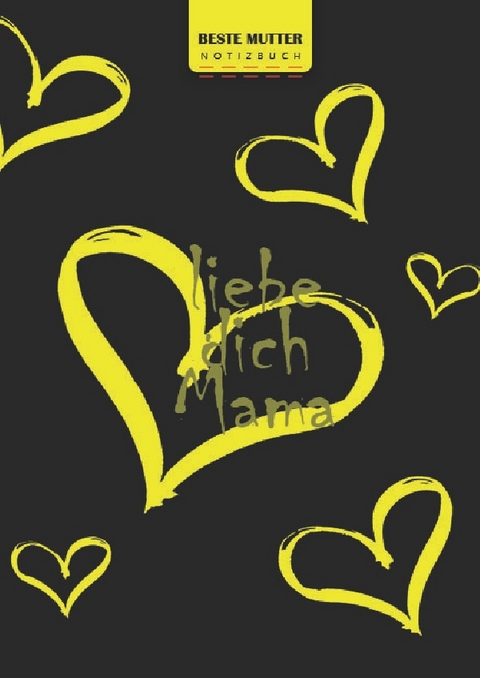 Gl&uuml;cklicher Muttertag, beste Mutter Schreiben Sie in Notizbuch, 180 Seiten, breite gepunktete gepunktete Linien, Ringbindung (Buch 4) - Bespoke Books