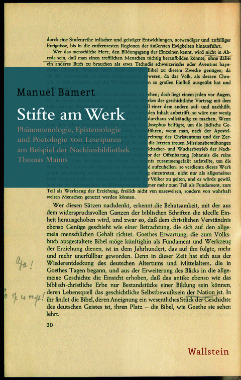 Stifte am Werk - Manuel Bamert