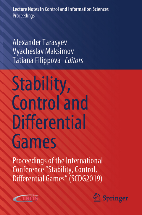 Stability, Control and Differential Games - 