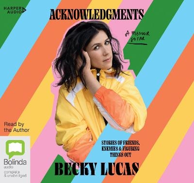Acknowledgments - Becky Lucas