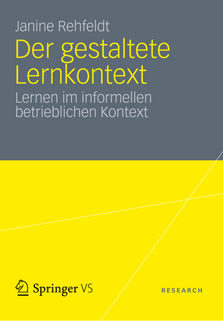 Der gestaltete Lernkontext