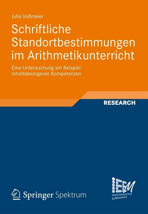 Schriftliche Standortbestimmungen im Arithmetikunterricht - Julia Vo&szlig;meier