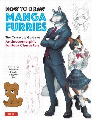 How to Draw Manga Furries -  Hitsujirobo,  Madakan,  Muraki,  Yagiyama