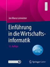 Einführung in die Wirtschaftsinformatik - Leimeister, Jan Marco