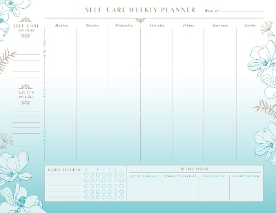 Self-Care Weekly Planner Notepad -  Insight Editions