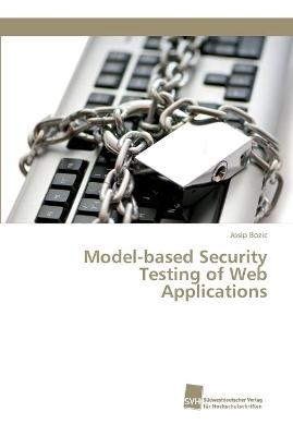Model-based Security Testing of Web Applications