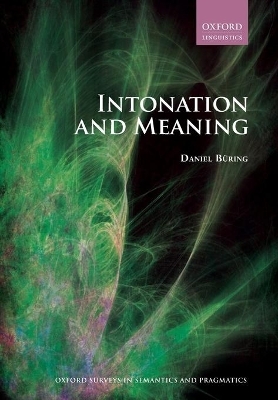 Intonation and Meaning - Daniel Büring