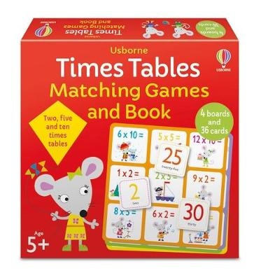 Times Tables Matching Games and Book - Kate Nolan